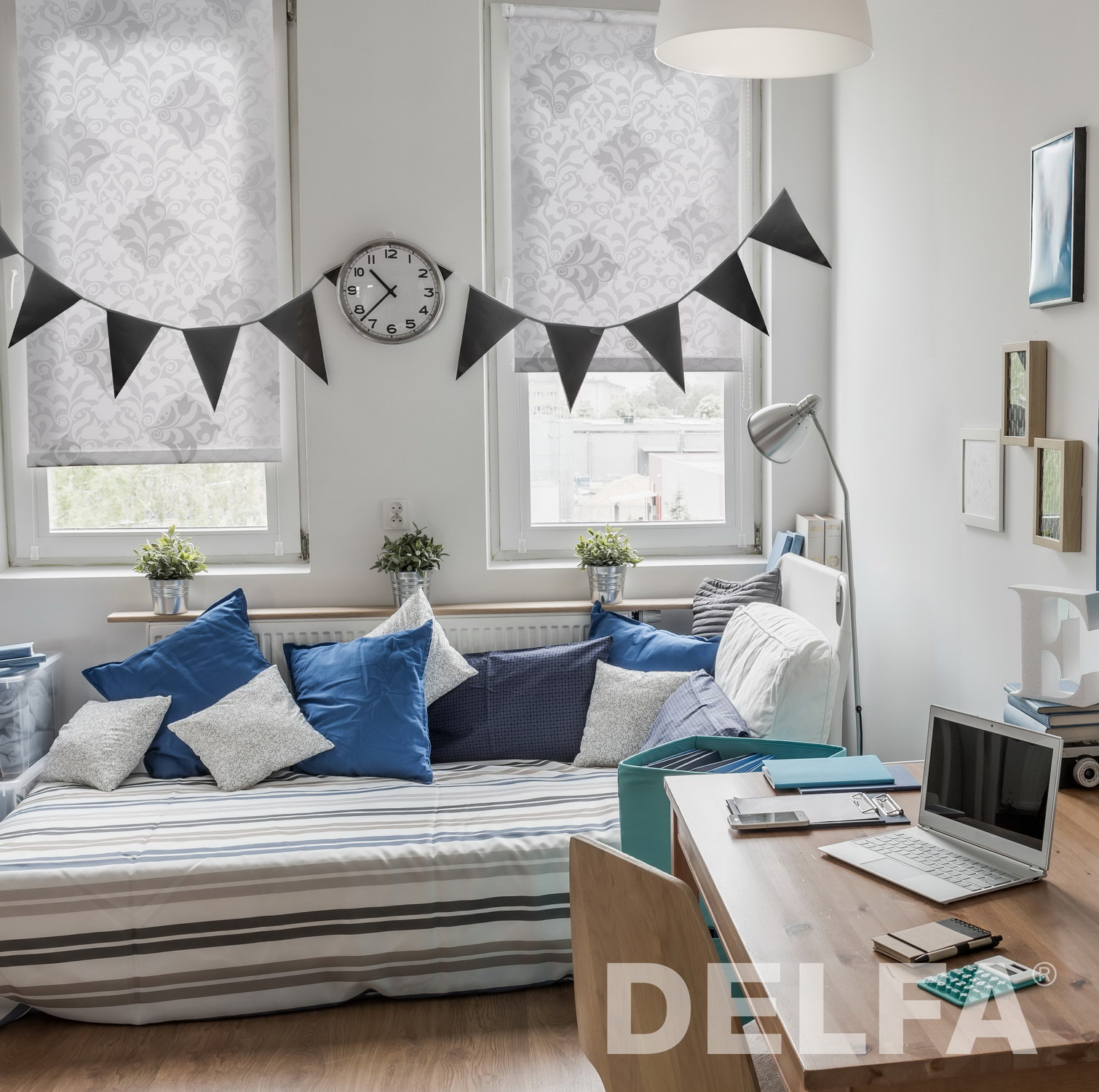 Тканевые ролеты DELFA